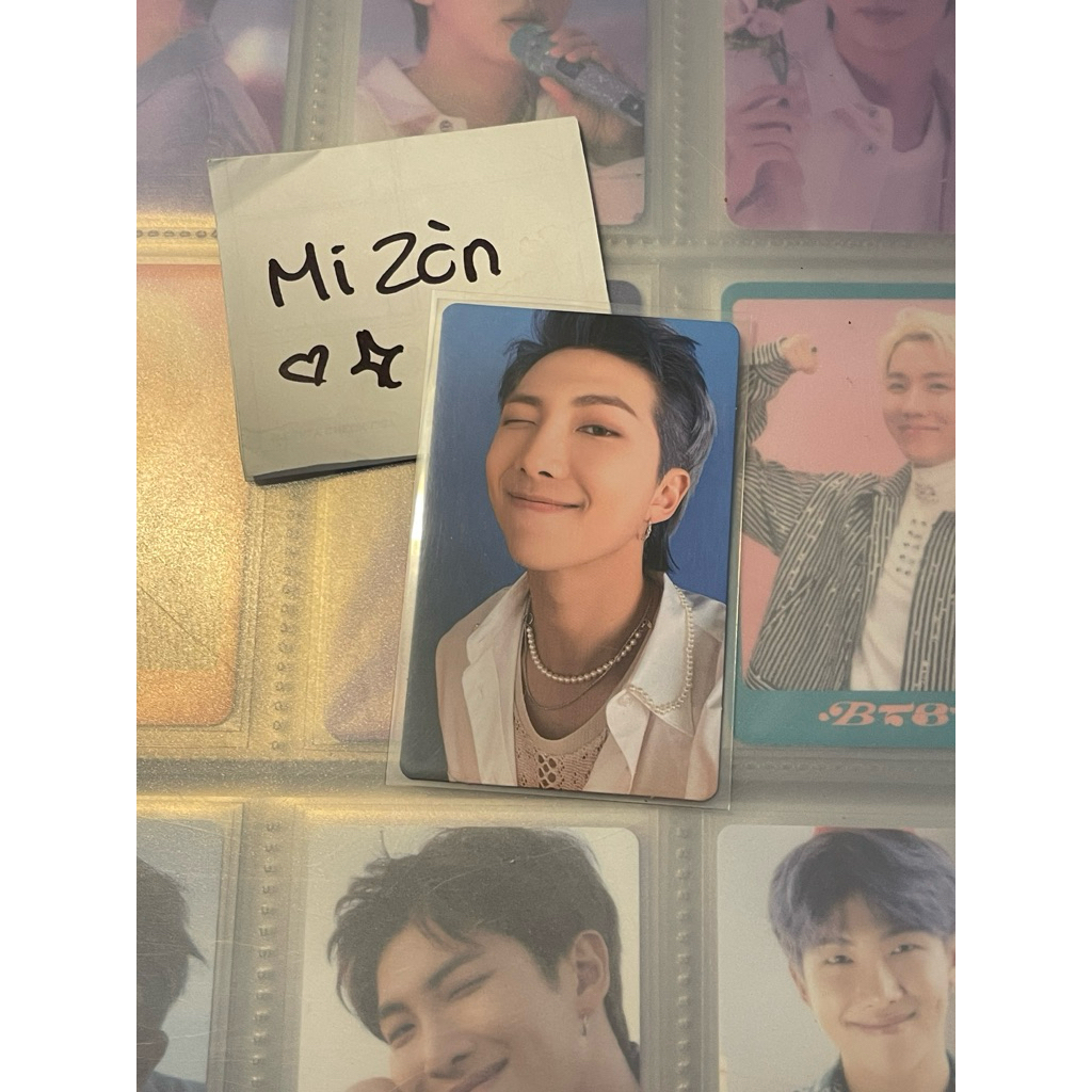 Card Namjoon Butter Cream BTS