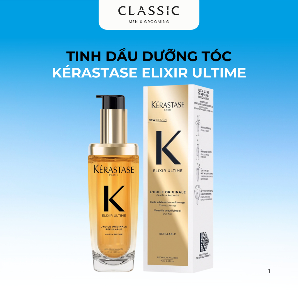 Tinh dầu dưỡng tóc Kerastase Elixir Ultime 75ml