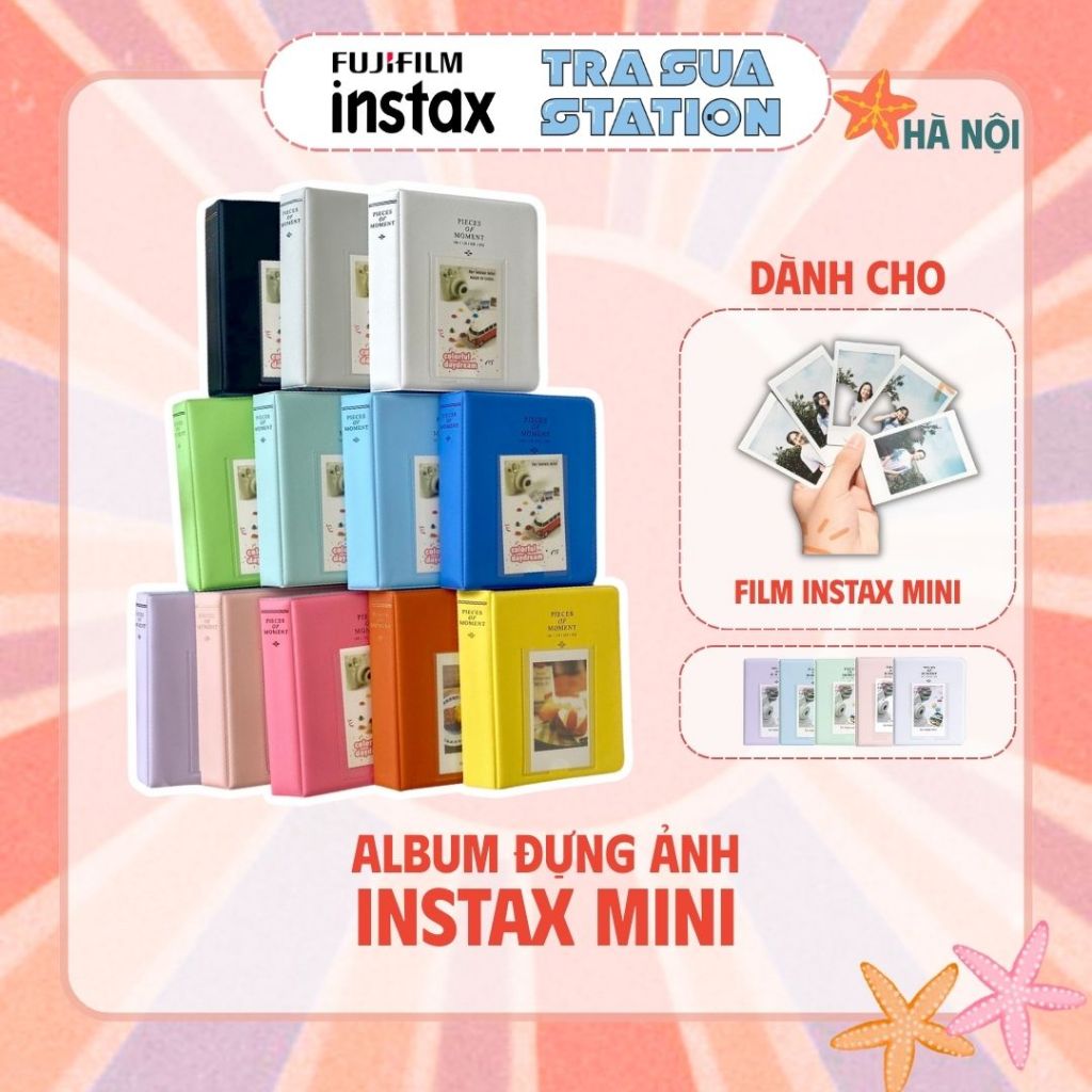 Album instax mini - Mẫu basic (65 ảnh)