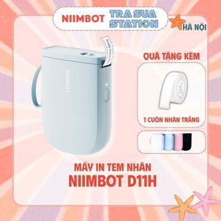 NIIMBOT D11H, D101 Máy in nhãn cầm tay Bluetooth in label dùng cho kinh doanh online, văn phòng - Bảo Hành 12T
