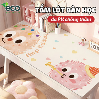  Thảm Lót Bàn Học Chống Thấm Da PU Dễ Thương Lót Bàn Học Sinh Bàn Làm Việc Trang Trí Bàn Học Cute 