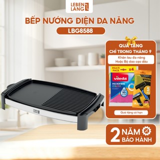  Bếp nướng điện không khói Lebenlang LBG8588 công suất 2000W bảo hành 2 năm - hàng chính hãng 