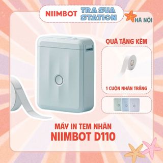  NIIMBOT D110M Máy in nhãn cầm tay Bluetooth in label cho kinh doanh online văn phòng và gia đình - Bảo Hành 12 tháng 