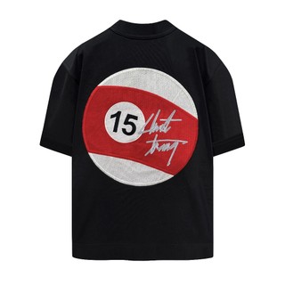  TEE BALL - ÁO THUN bida dày thêu CHUỘT TRẮNG 