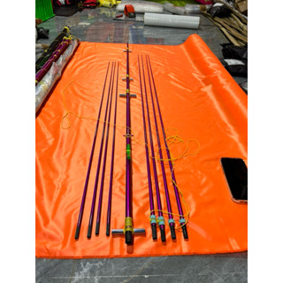  combo khung diều 2m5 mẹ bồng con phun nan TÍM VIP  không có áo 