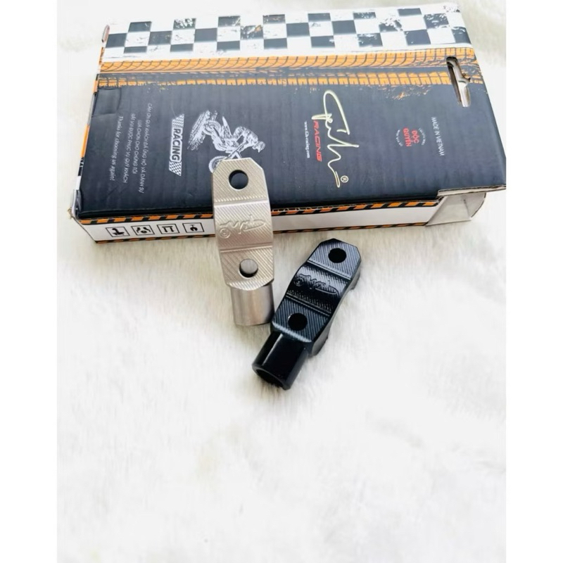 Pát chân kính Ghracing rời cnc - pat chân gương CNC Ghracing gắn mọi dòng cùm côn đồ chơi