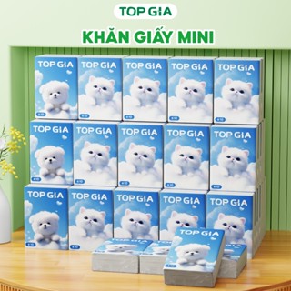   MEMBERSHIP   1 bịch 10 gói giấy ăn mini gia gia 8 tờ kích thước 20x20cm 