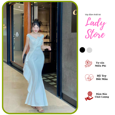 Dạ hội bẹt vai nơ ngực m029