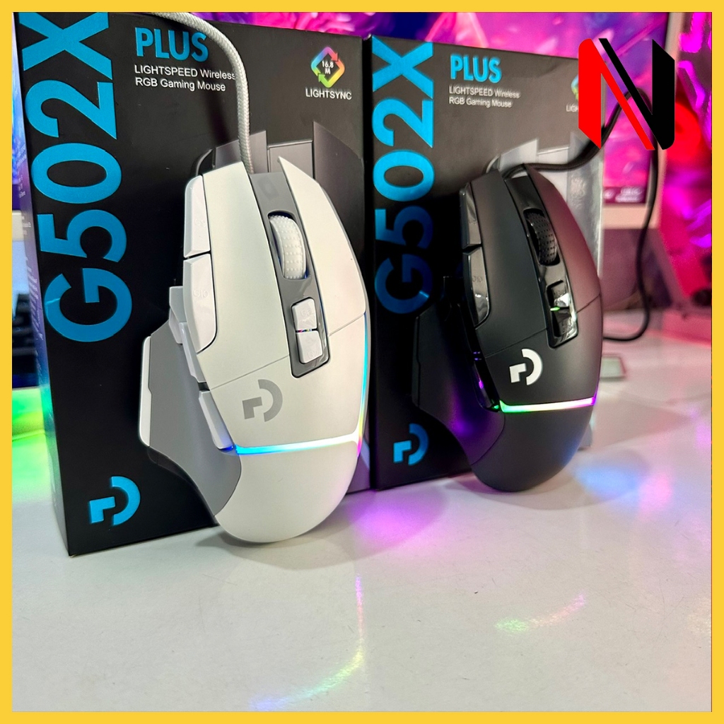 Chuột Máy Tính Gaming G502 X Plus OEM Led RGB Có Dây Thiết Kế Công Thái Học 12800DPI Siêu Nhạy
