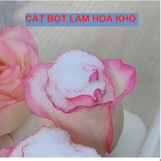 Cát silica hút ẩm làm hoa khô có thể tái sử dụng