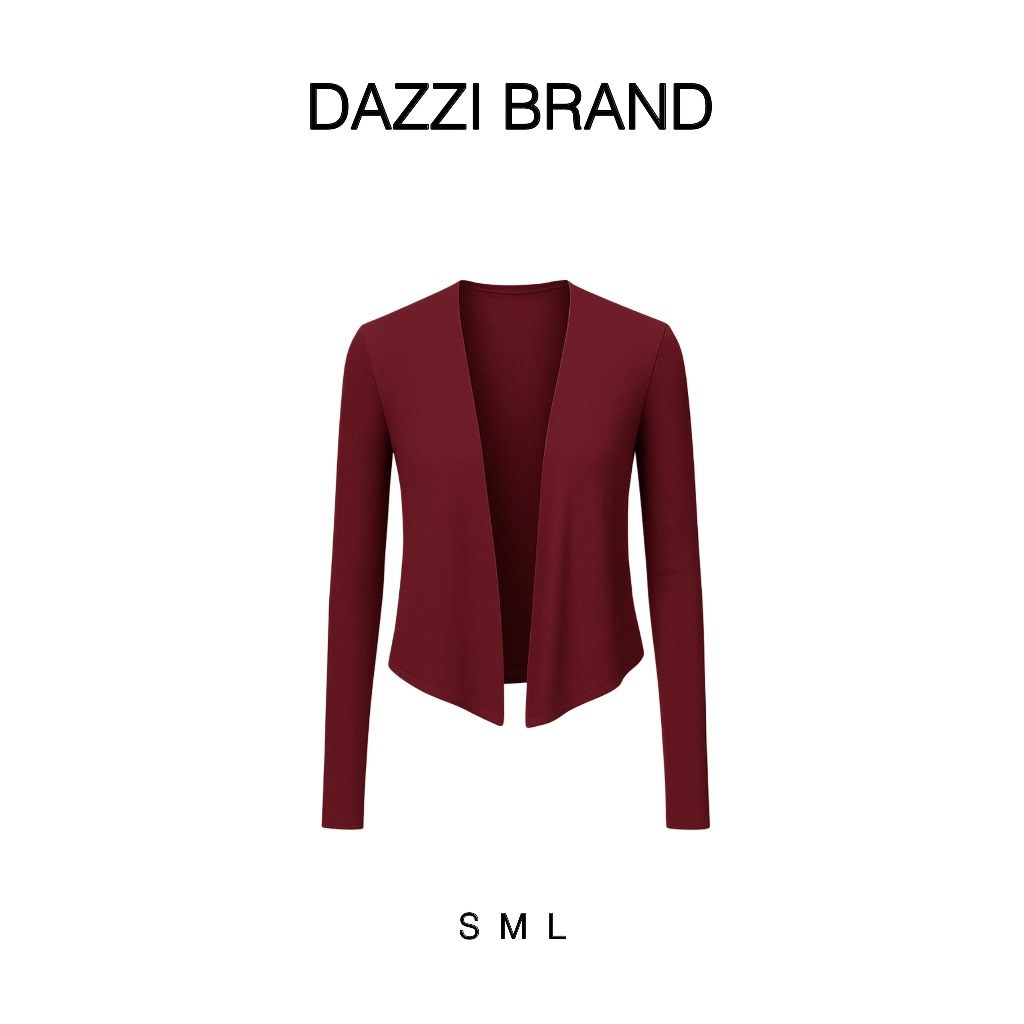 [MỞ BÁN] Áo khoác Cardigan dáng dài tà xéo chất cotton mịn DAZZI K03 | BigBuy360 - bigbuy360.vn
