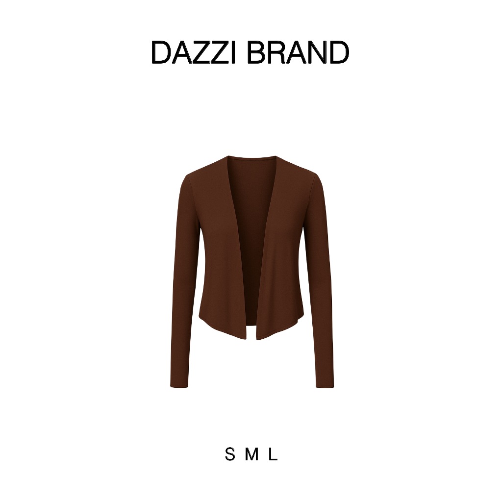 [MỞ BÁN] Áo khoác Cardigan dáng dài tà xéo chất cotton mịn DAZZI K03 | BigBuy360 - bigbuy360.vn