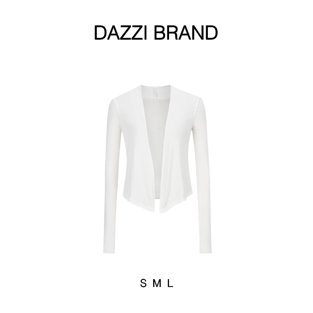 [MỞ BÁN] Áo khoác Cardigan dáng dài tà xéo chất cotton mịn DAZZI K03 | BigBuy360 - bigbuy360.vn