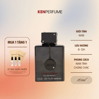  10ML Armaf Club De Nuit Intense Man Parfum Limited Edition | Nước Hoa Nam | Ken Perfume 