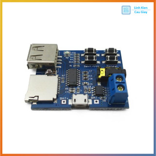 Module Đọc Thẻ SD + USB MP3 Phát Nhạc