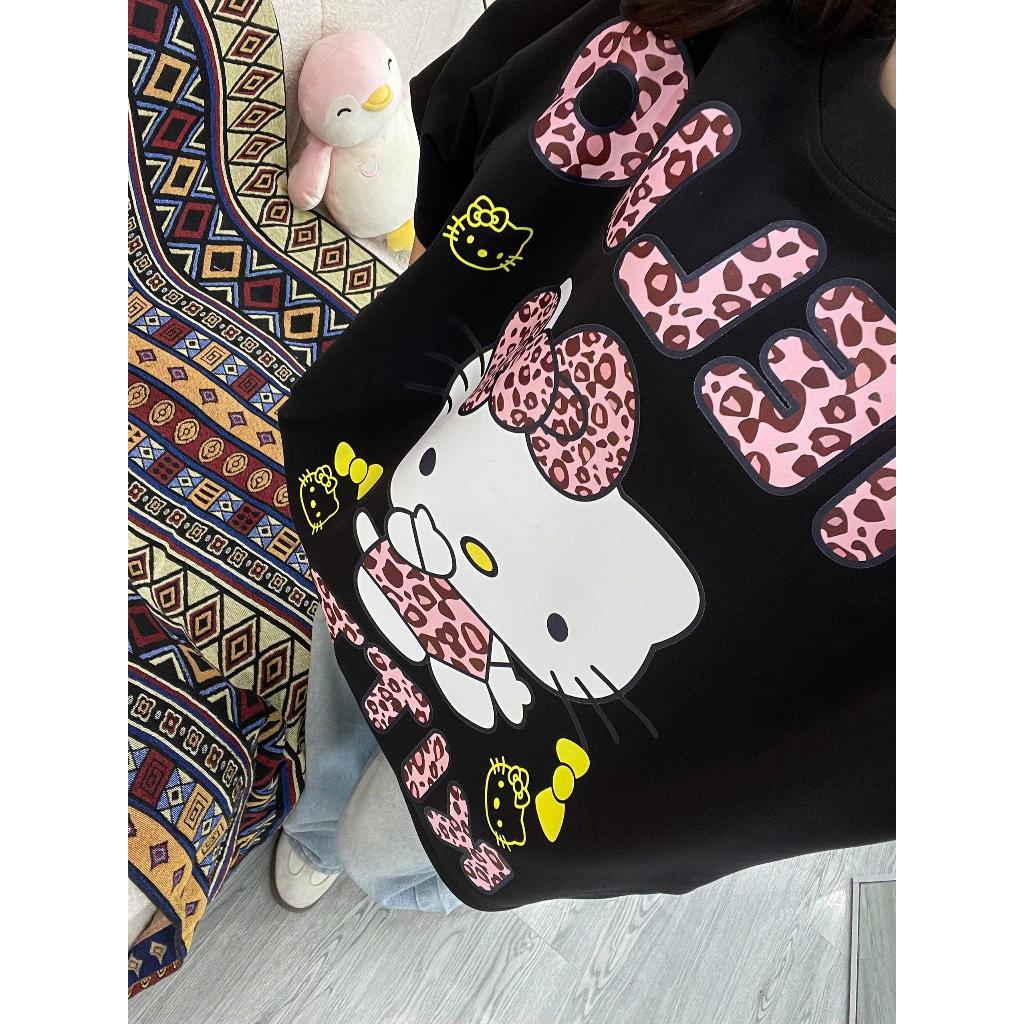 ( DEAL MỞ BÁN ) ÁO PHÔNG KITTY BOXY FOM RỘNG MÈO NHÚN NHẢY | BigBuy360 - bigbuy360.vn