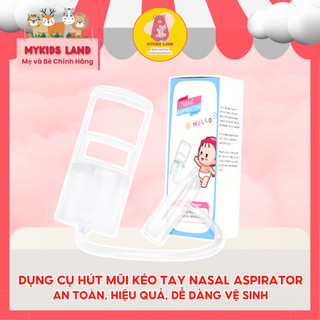 Dụng Cụ Hút Mũi Kéo Tay NASAL ASPIRATOR Thế Hệ Mới - An Toàn Chăm Sóc Mũi Cho Bé, Hiệu Quả, Dễ Dàng Vệ Sinh