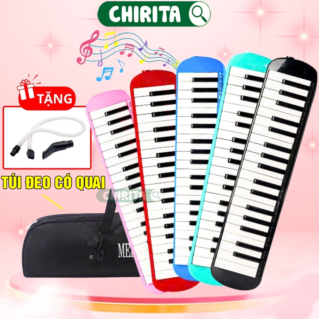Kèn Phím Melodica 32 Phím Tặng Kèm Phụ Kiện - Kèn Phím Cho Học Sinh Đàn Kèn Dụng Cụ Âm Nhạc Chirita