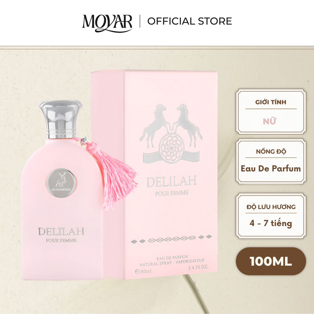  Nước Hoa Maison Alhambra Delilah EDP  Delilah Hồng  | Nước Hoa Nữ | Moyar Perfume 