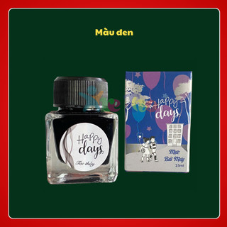 Mực bơm bút máy happyday - phù hợp với bút mực