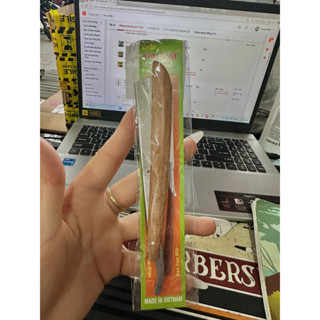  Dao cạo lông mặt cán gỗ tặng kèm lưỡi lam cán dao nhẹ cạo mặt cạo mài cạo tóc nam baber giá rẻ 
