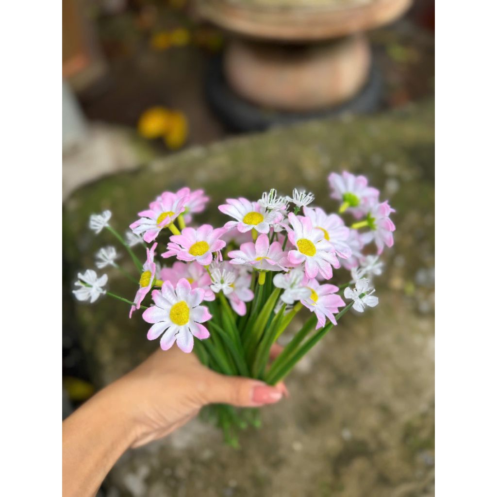 Combo 25 nhánh hoa điểm dài Bimiti. dài khoảng 18cm. trang trí điểm nhấn cho bó hoa....