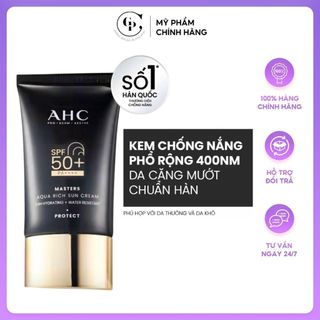  Kem Chống Nắng AHC Phù Hợp Với Mọi Loại Da 30ml Tách Set Nobox 