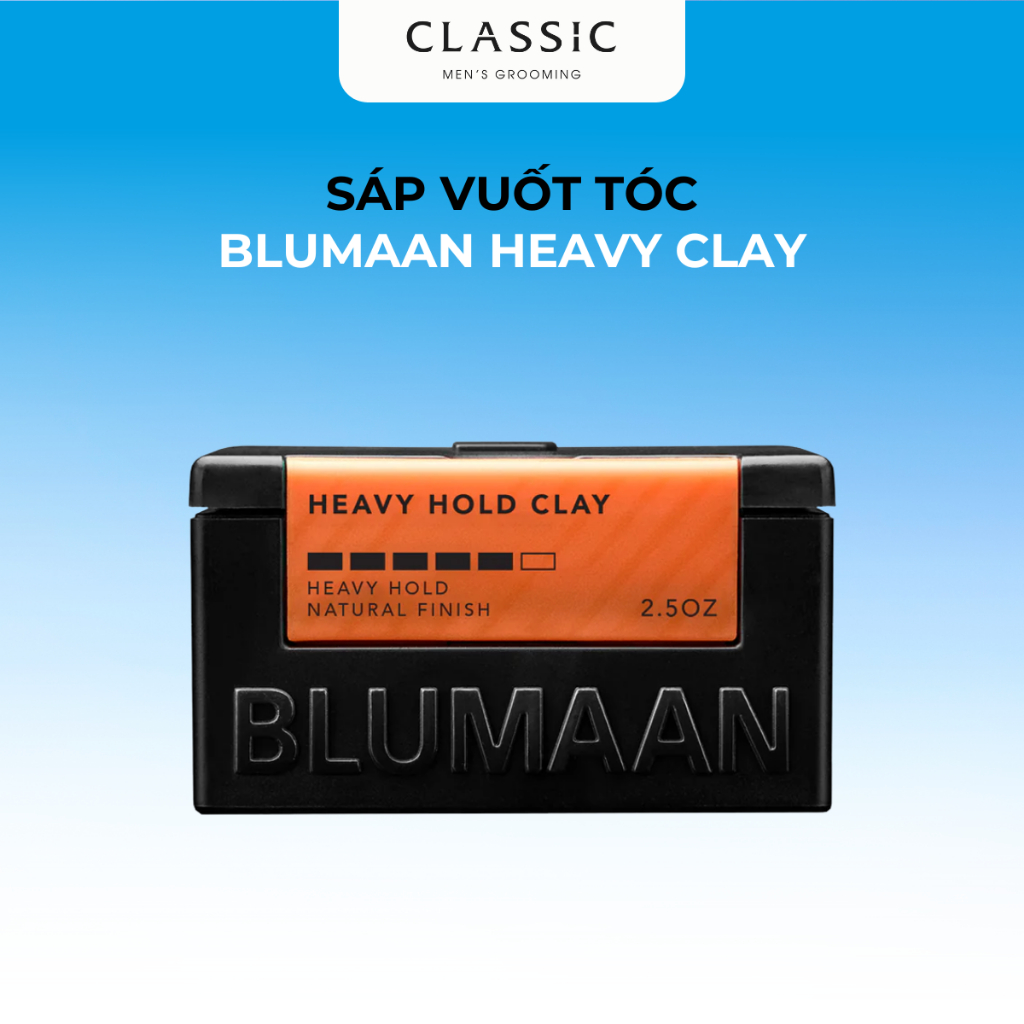 Sáp Vuốt Tóc Blumaan Heavy Clay 71g