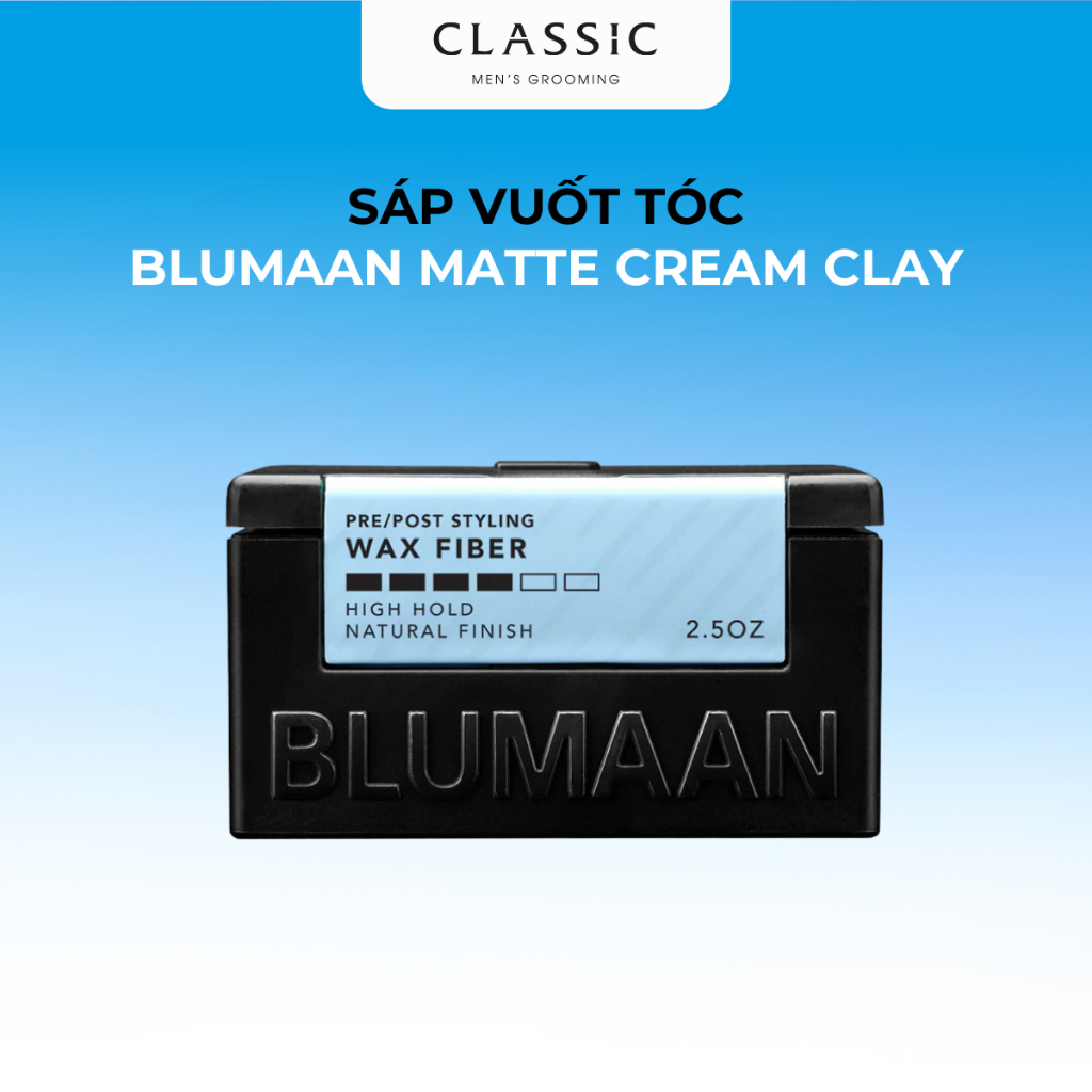 Sáp Vuốt Tóc BluMaan Wax Fiber 71g
