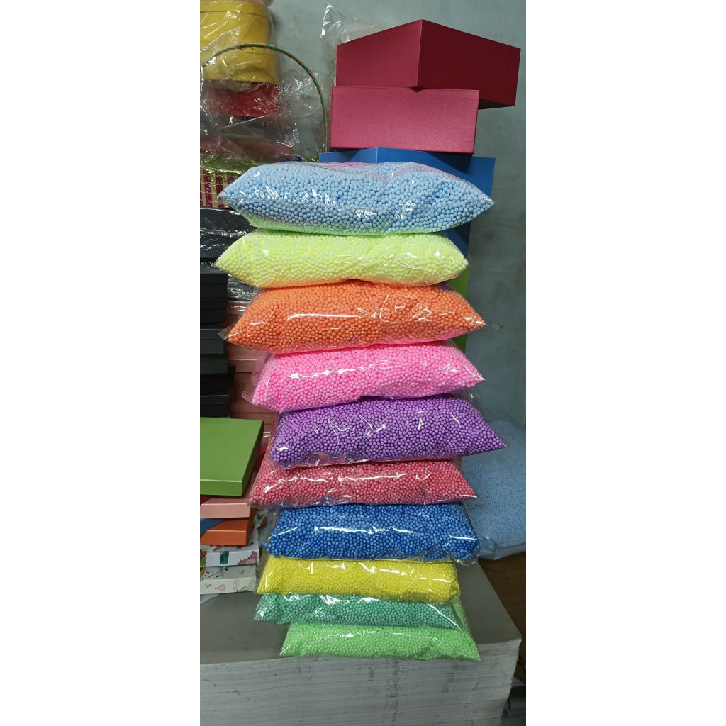Hạt xốp nhiều màu 40k
