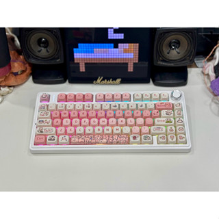 Bàn phím cơ Aula F75 /3 Mode /Led Rgb/ Hotswap/ Mạch xuôi đã Mod và Custom tại Tungcustom Bh 12tháng