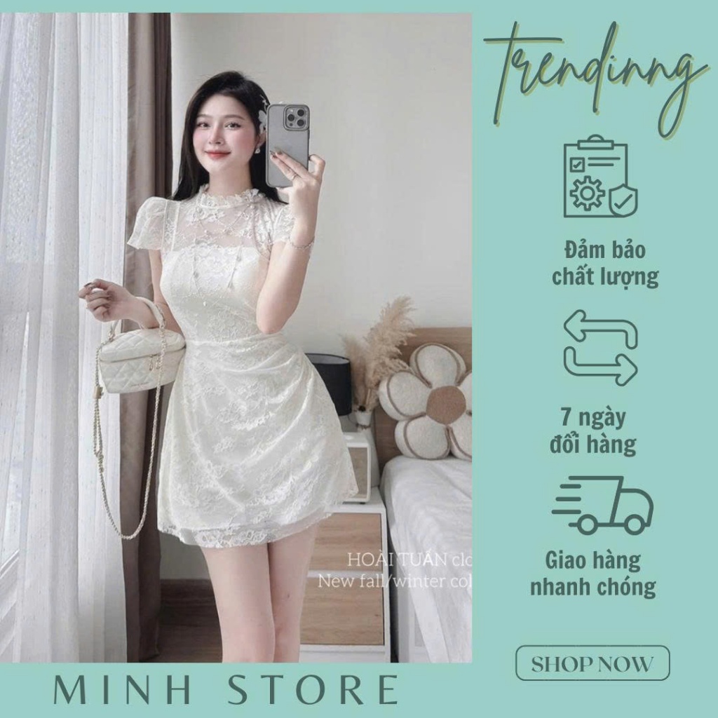 Váy ren xinh xinh Minh shop