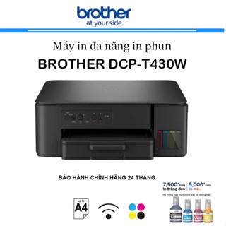 Máy in phun màu Brother DCP-T430W (A4/A5/ In/ Copy/ Scan/ USB/ WIFI)