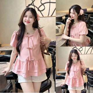  EVERMOM l Áo bầu Leka tay bí kết 3 nơ dễ thương xinh xắn cho mẹ mang bầu và sau sinh. 