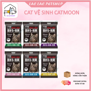 Cát Vệ Sinh Cho Mèo Cat moon Vón Cục Nhanh, Khử Mùi Tốt, Ít Bụi