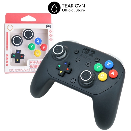 Bộ bọc nút và Analog Akitomo cho Nintendo Switch 2 Pro / Switch 1 Pro Controller