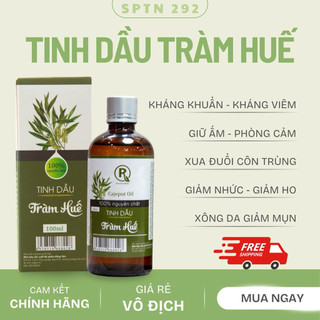  TINH DẦU TRÀM HUẾ HỒNG TÂM NGUYÊN CHẤT GIỮ ẤM,ĐUỔI MUỖI CHAI 100ML 