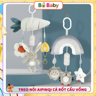  Chuông gió leng keng vải cao cấp treo nôi treo cũi xe ô tô xe đẩy xinh xắn dễ thương cho bé 