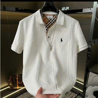 Áo Thun Nam Có cổ vân nổi Cao Cấp áo boy phố