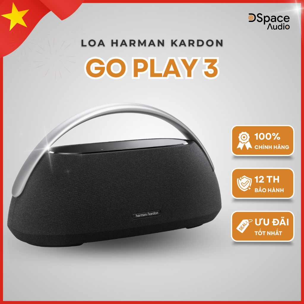 Loa Harman Kardon Go Play 3 chính hãng, mới 100%