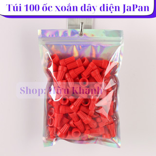  Túi 100 Đầu cos nối xoắn dây điện Đầu Nối Dây Ốc Xoắn Điện Chụp xoắn đấu nối dây điện nhanh P1 P2 P3 P4 P6 