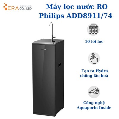 Máy Lọc Nước RO Philips ADD8911/74 10 Lõi - Chính hãng bảo hành toàn cầu 24 tháng