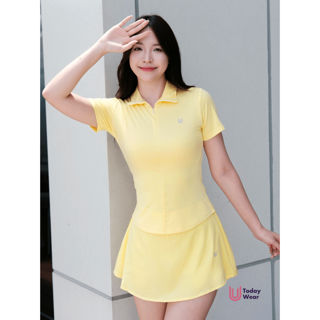[MUA 1 TẶNG 1] Chân váy ngắn thể thao Lina Skirt Today U Wear có sẵn bảo hộ dáng chữ A cho nữ chơi cầu lông tennis | BigBuy360 - bigbuy360.vn