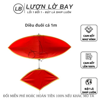 Diều sáo đại trà Chính Mỹ Song Vân đuôi cá lắp ghép giá rẻ 1m25 1m7 32m5 3m5 4m5 - Lượn lờ bay