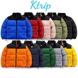 Áo Phao Béo Bigsize Nam Nữ Xuất Khẩu Retro Nuptse - Áo Phao Béo Đại Hàn Mùa Đông Có Mũ Tháo Rời, Áo Khoác Phao Cực Ấm