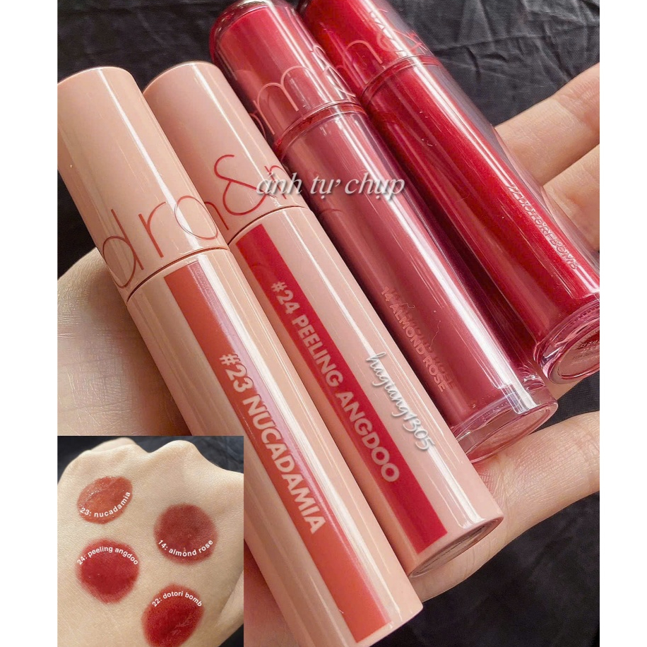 Son Tint Bóng Romand Juicy Lasting Tint màu 23 Màu Đỏ Nâu Nude | BigBuy360 - bigbuy360.vn