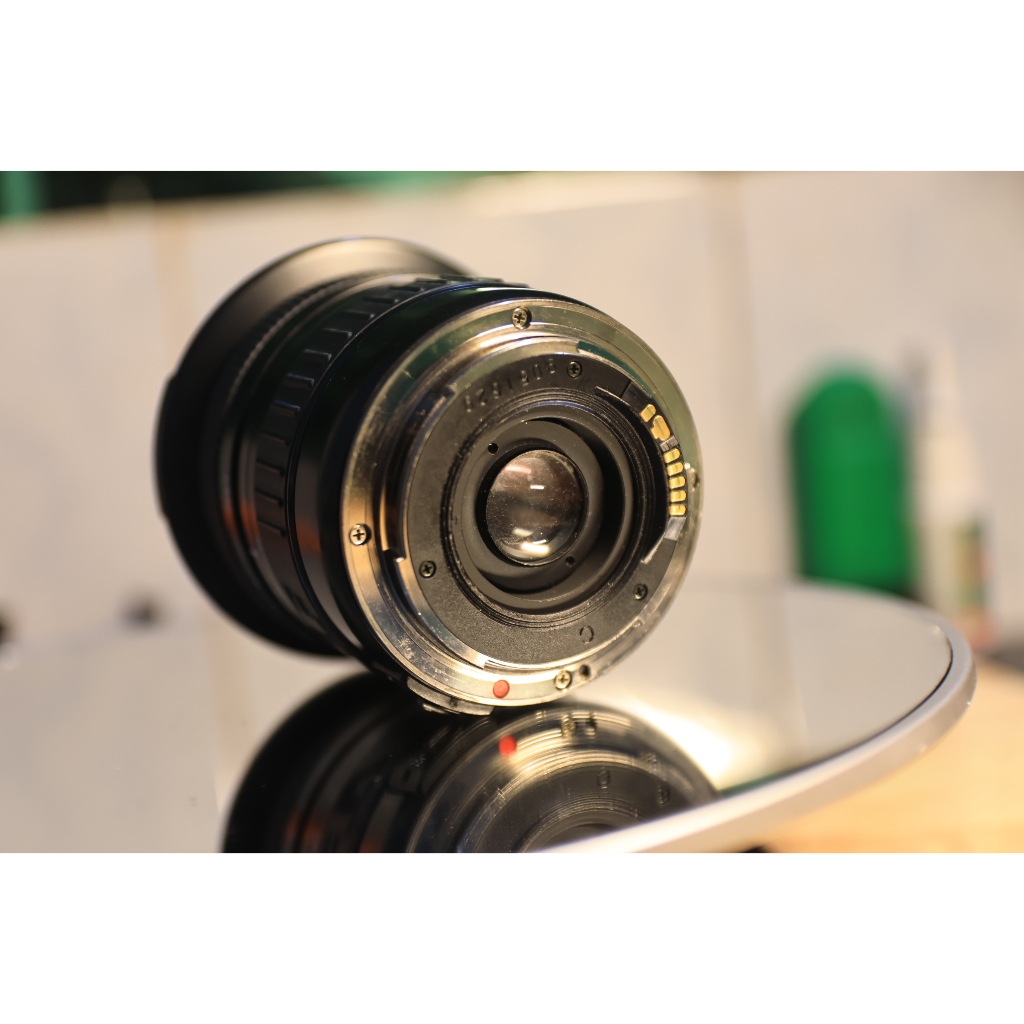 ống kính gốc rộng Canon ef Cosina 19-35mm chụp chống cháy (góc rộng hình ảnh tương đối nét- bi xứt bên trong) - Ống kính Canon EF