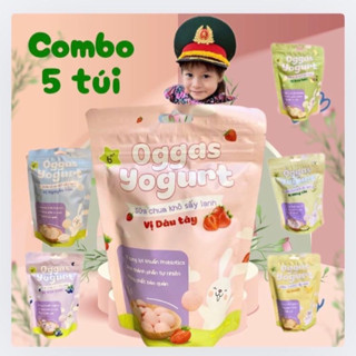Combo 5 gói Sữa chua khô sấy lạnh Oggad cho bé từ 6M+