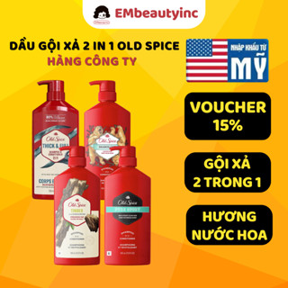  Dầu Gội Xả 2in1 OLD SPICE Hương Nước Hoa Cho Nam Chai 650 ML 