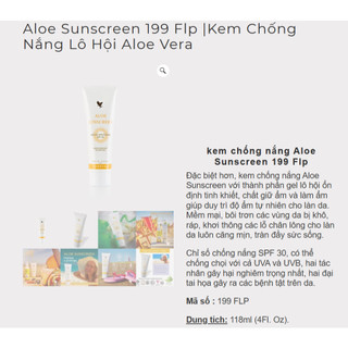 Kem Chống Nắng Forever 617flp